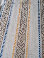 2 schöne alte Handtücher, Halbleinen, braune Muster, zusammen Niedersachsen - Aurich Vorschau