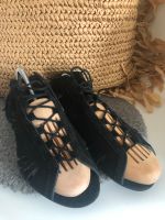 ASOS Sandale Fransen Hippie Boho Velours schwarz Gr. 37 neu Hannover - Südstadt-Bult Vorschau