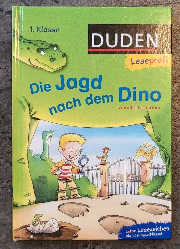 ► DUDEN Leseprofi  Die Jagd nach dem Dino 1. Klasse in Lübeck