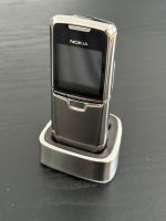 Nokia 8800 Sirocco silber stainless steel mit Dockingstation Nordrhein-Westfalen - Dormagen Vorschau