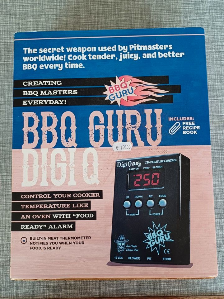 BBQ Guru DigiQ DX2 Temperatur-Steuergerät in Lastrup