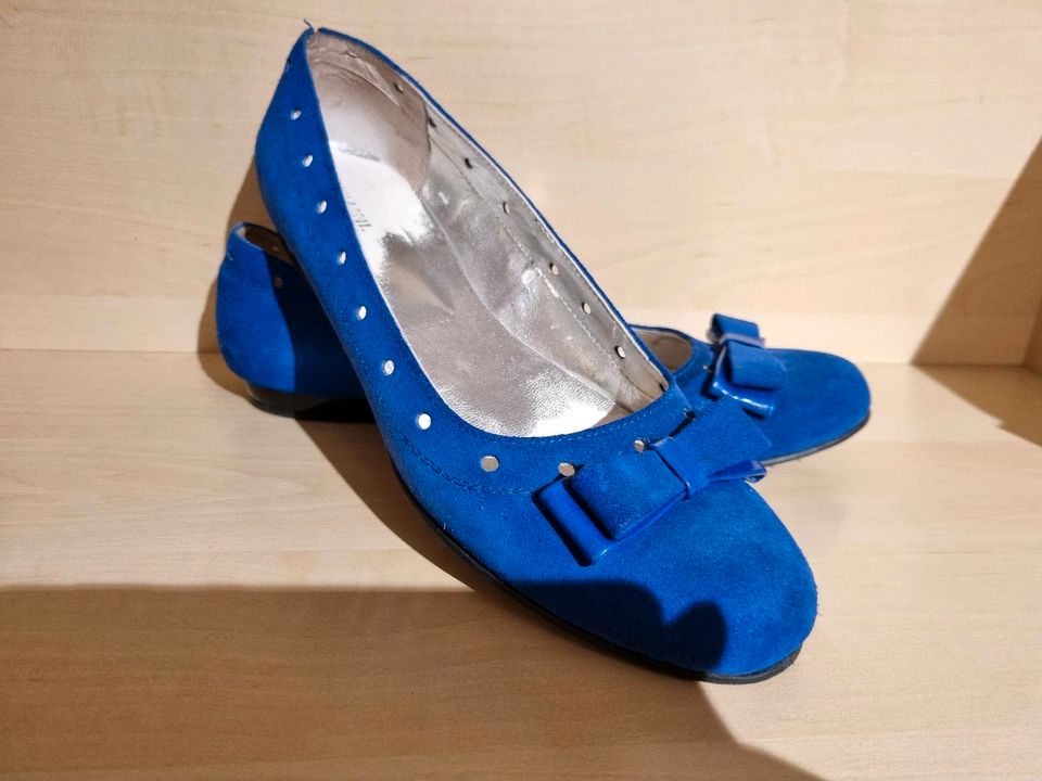 Damenschuhe Ballerina Royal Blau Gr.39 in Herzogenrath