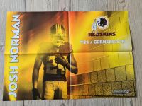 NFL Football Poster - JOSH NORMAN - Washington Redskins Bremen-Mitte - Bremen Altstadt Vorschau