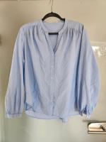 Opus Bluse Shirt Pullover Top  Baumwolle hell blau  40 42 L XL Nordrhein-Westfalen - Soest Vorschau