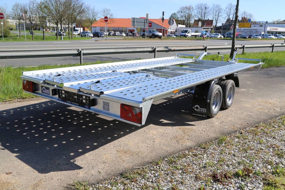 NEU Fahrzeugtransporter Blyss Anhänger 400x195cm 2500kg zGG in Dorsten