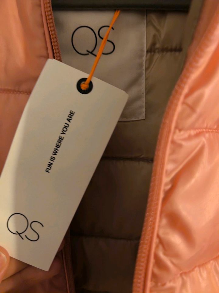 Steppjacke, Jacke für Frühling Gr. L, s.Oliver, Peach, neu in Elchingen