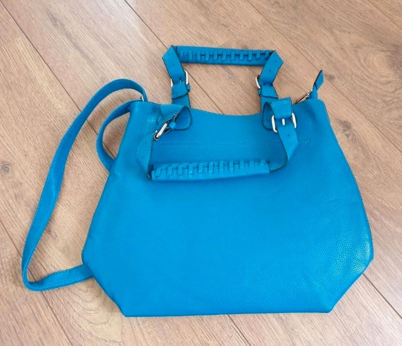 Damen Handtasche blau 2tlg in Lage