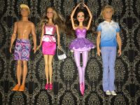 4 Stück * Barbie Puppen * 2 Ken * Ballerina * mit Kleidung Nordrhein-Westfalen - Lohmar Vorschau
