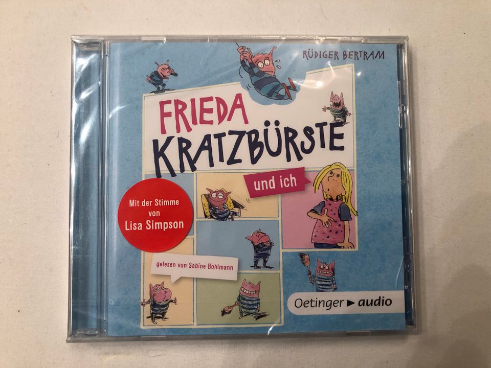 Hörspiel-CD - FRIEDA KRATZBÜRSTE und ich - RÜDIGER BERTRAM in Buchloe