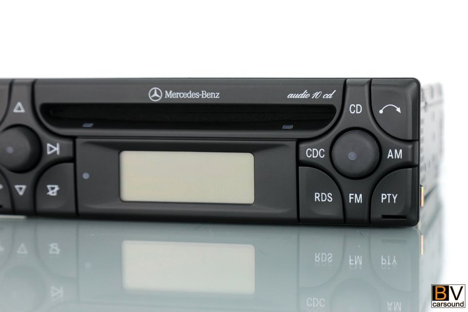 Radio neuwertig Mercedes Audio 10 CD Alpine MF2910 W163 W210 W208 in Coswig