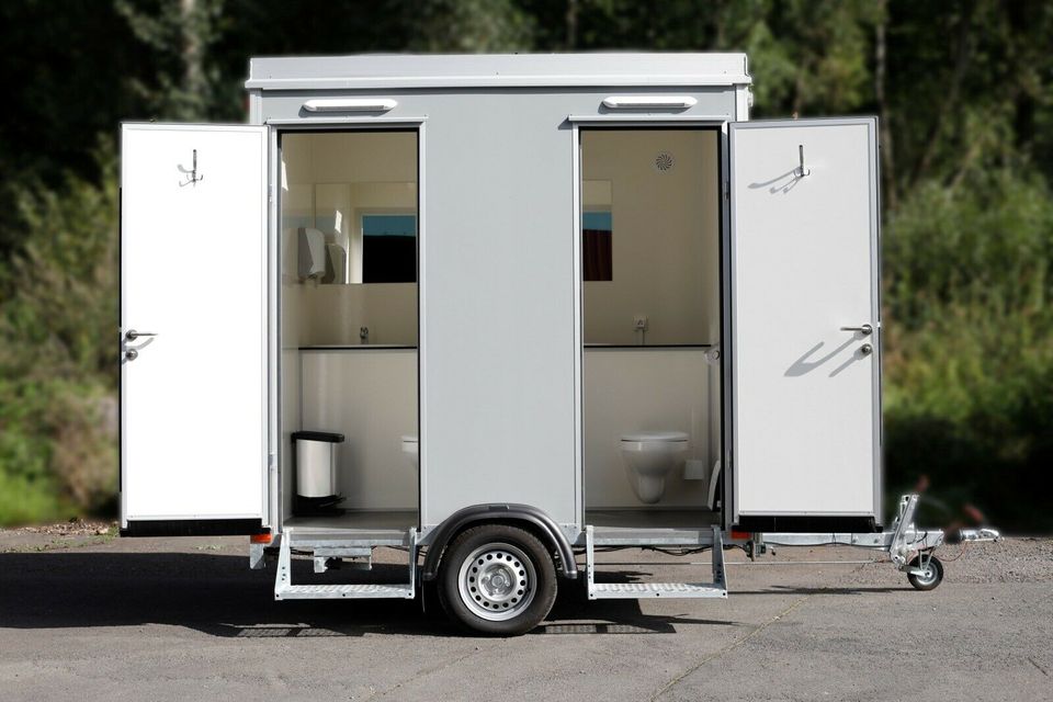 Toilettenwagen / Toilettenanhänger für Ihre Veranstaltung in Niederfischbach