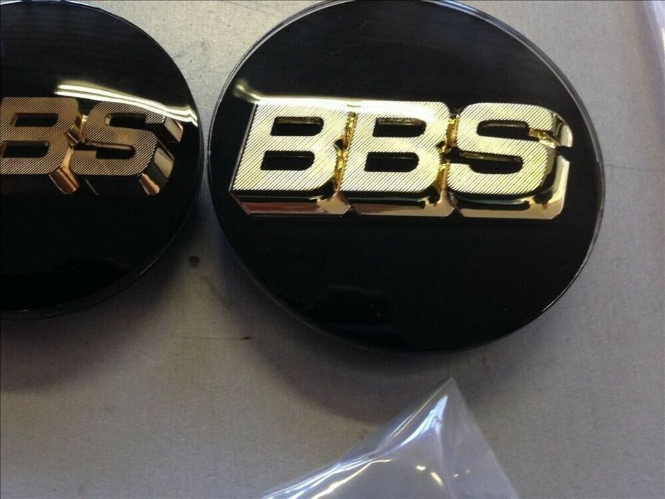 Original BBS Embleme 56 70.6 80mm 3D 2D Gold Rot 50 Jahre Edition in Neubrandenburg