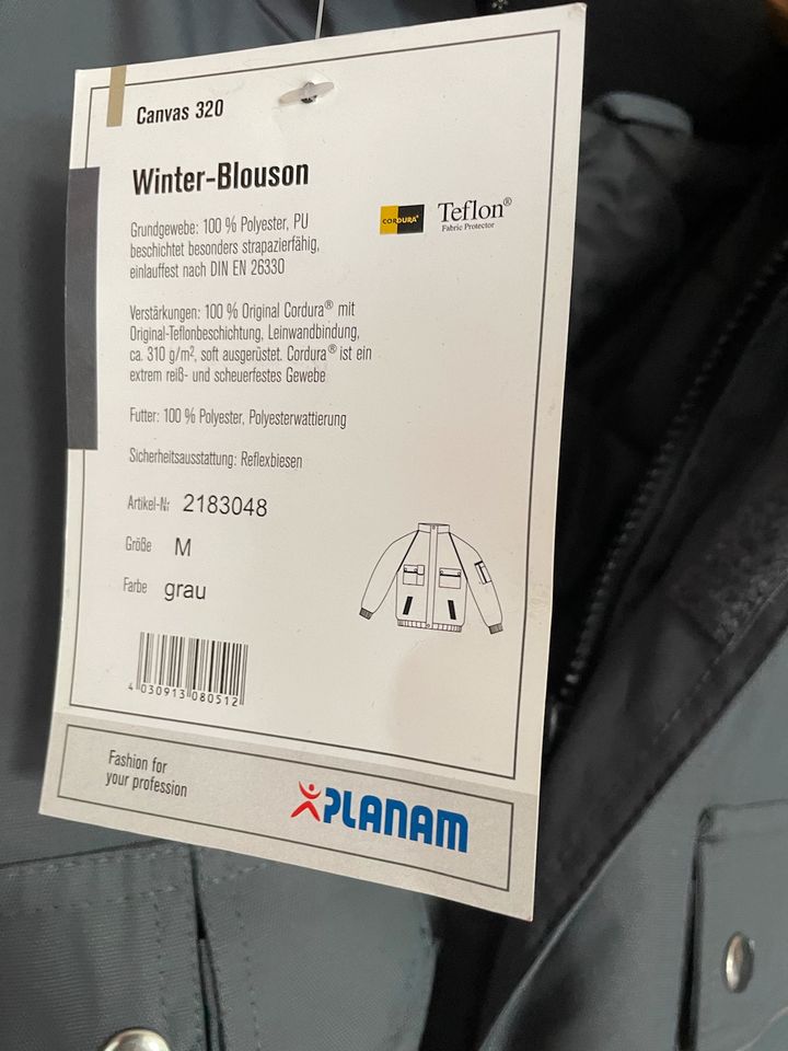 Herren Blouson Arbeitsjacke mit Wattierung Reflex streifen Gr. S in Bremen