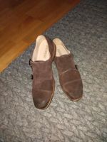 Herrenschuhe Gr. 45, echtes Leder, Veloursleder, ungetragen, Doub Nordrhein-Westfalen - Telgte Vorschau