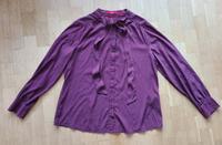 Bluse mit Schluppe - s.Oliver - 42 - bordeaux/lila - NP 70€ - neu Hannover - Mitte Vorschau