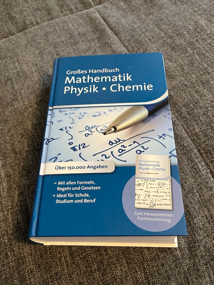 Großes Handbuch Mathematik Physik Chemie Aufgaben Formelsammlung in Sankt Augustin