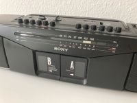 Sony CFS W304S Analog Radio Doppel Kassettendeck Rekorder Bremen - Schwachhausen Vorschau