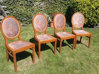 4 Stühle, Holzstühle, Esstischstühle mit Polster Nordrhein-Westfalen - Kerpen Vorschau