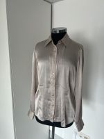 Nice connection stretch Bluse satin Seide grau 38 M Perlmutt 40 L Nordrhein-Westfalen - Oberhausen Vorschau