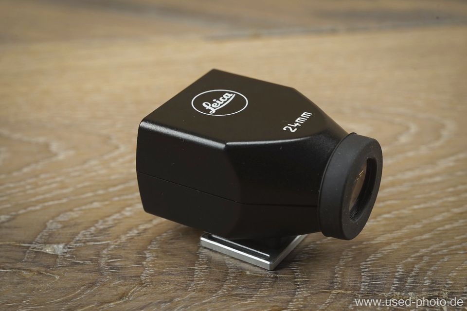 Leica Aufstecksucher M 24mm | Black Viewfinder Leuchtrahmensucher in Malsfeld
