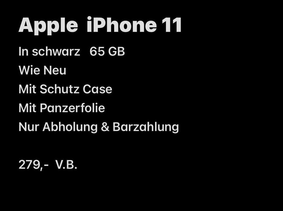 Apple iphone 11 in Winsen (Aller)