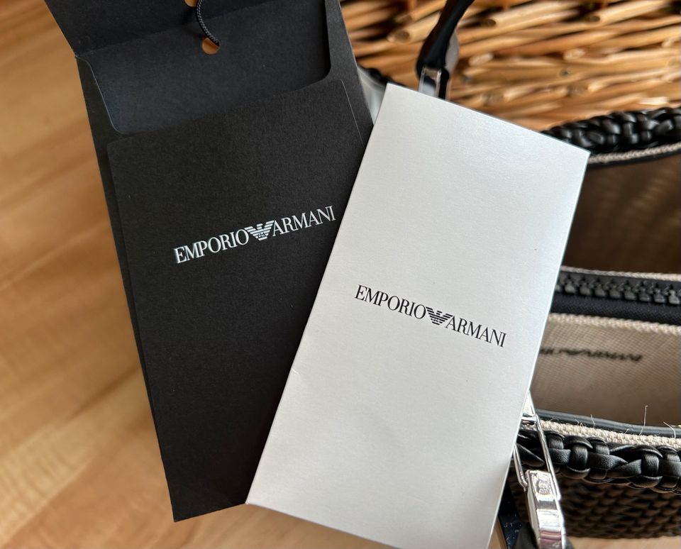 Emporio Armani Shopping Bag Neu in Neuhausen/Spree