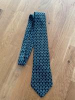 Hochwertige Seidenkrawatte, Hermès Paris, schwarz blau, Ketten Baden-Württemberg - Birkenfeld Vorschau