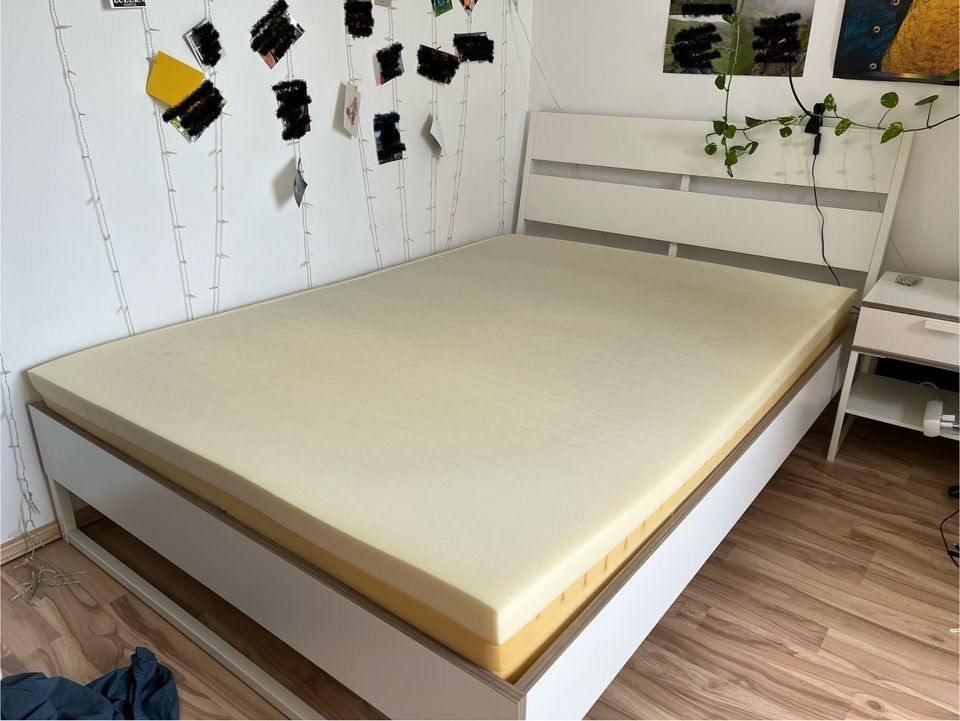 IKEA Bett 140x200 inkl Lattenrost und Matratze in Eppelheim