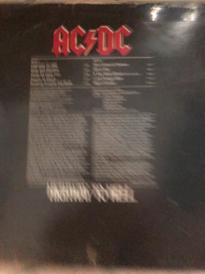 ACDC Vinyl Highway to hell Schallplatte in Schloß Holte-Stukenbrock