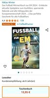 Fußball Mitmachbuch zur EM 2024 Brandenburg - Milmersdorf Vorschau
