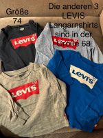 Langarmige Shirts LEVIS wie neu 74/68 Hessen - Hochheim am Main Vorschau