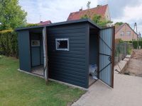 Schuppen Gartenhaus Blechgarage Garage Geräteschuppen PL 5x3,5 Hessen - Helsa Vorschau