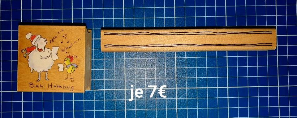 Löse Motivstempel Holzstempel Sammlung auf Teil 2 in Mettmann