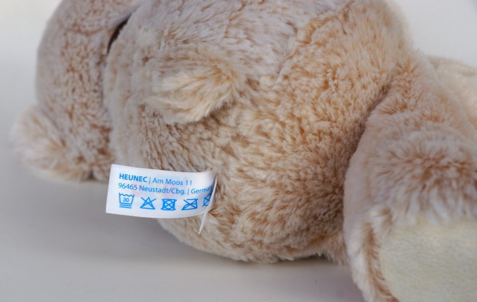 wNEU: Heunec Bär Teddy Teddybär 33cm beige Plüschtier Stofftier in Karlsruhe