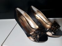 Abendpumps bronze-schwarz Graceland Gr. 38 Bayern - Gerolsbach Vorschau