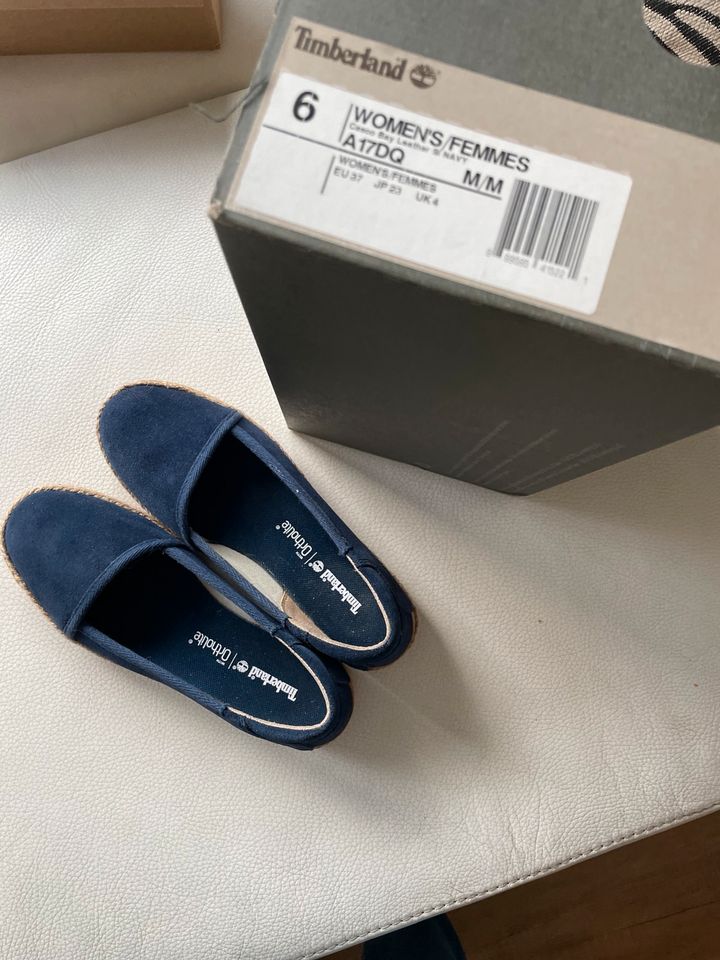 Espadrilles Timberland Casco Bay A17DQ Navy Wildleder blau 37 in Heidesheim