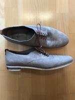 Verkaufe Damen Halbschuhe perlmutt Größe 43 Bayern - Freising Vorschau