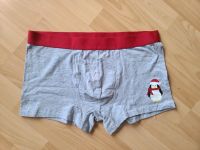 Herren boxershorts weihnachtsshorts Pinguin bei grau rot L Brandenburg - Potsdam Vorschau