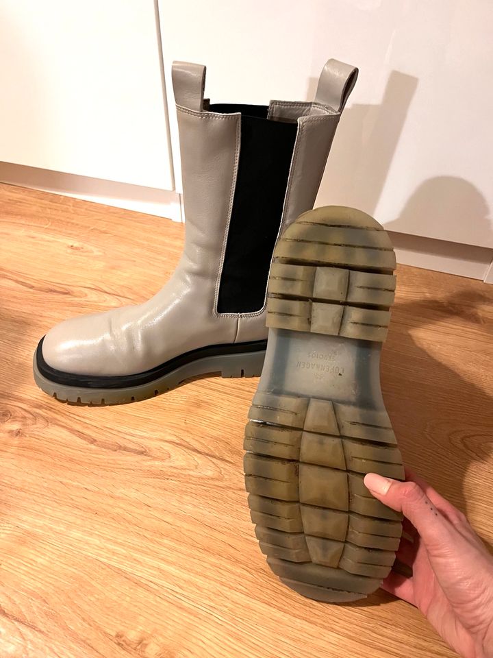 Copenhagen Stiefel, Boots 41 grau Leder in Köln
