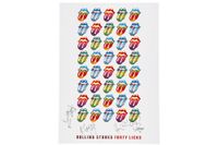 POSTER THE ROLLING STONES FORTY LICKS PLAKAT MIT AUTOGRAMMEN Berlin - Marzahn Vorschau