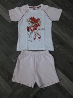 1,50€ Kurzer Schlafanzug Schlafi Pyjama Shorty Mädchen Gr 104 110 Thüringen - Hüpstedt Vorschau