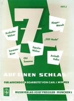 7 auf einen Schlag - Akkordeon Noten Nordrhein-Westfalen - Hennef (Sieg) Vorschau