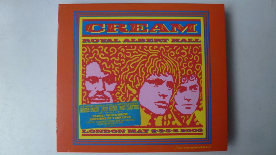 Cream Royal Albert Hall CD neuwertiger Zustand in Rudelzhausen