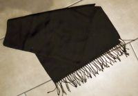 PASHMINA Schal mit Fransen 170 x 40 cm aus Seide & Kaschmir-Wolle Berlin - Tempelhof Vorschau