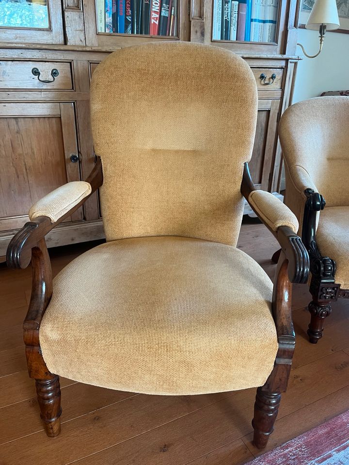 Antike Sessel von 1810, Wingchair, England in Itzehoe