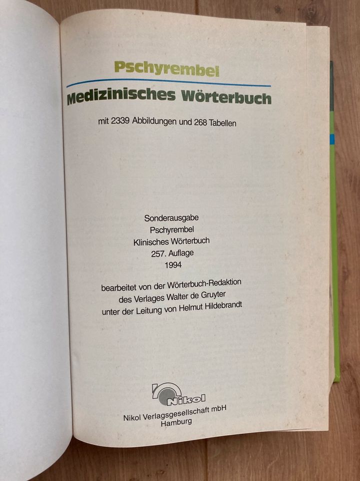 Pschyrembel Medizinisches Wörterbuch in Albersweiler