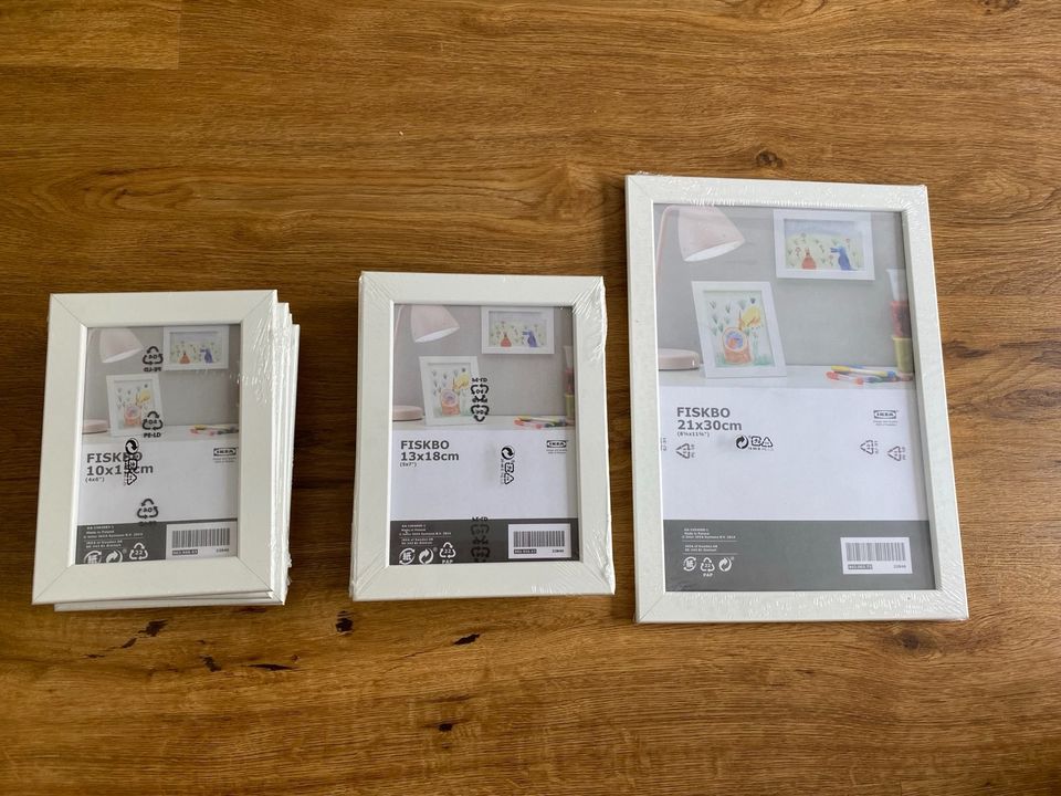 Ikea FISKBO Bilderrahmen in 3 versch. Maßen in Amberg