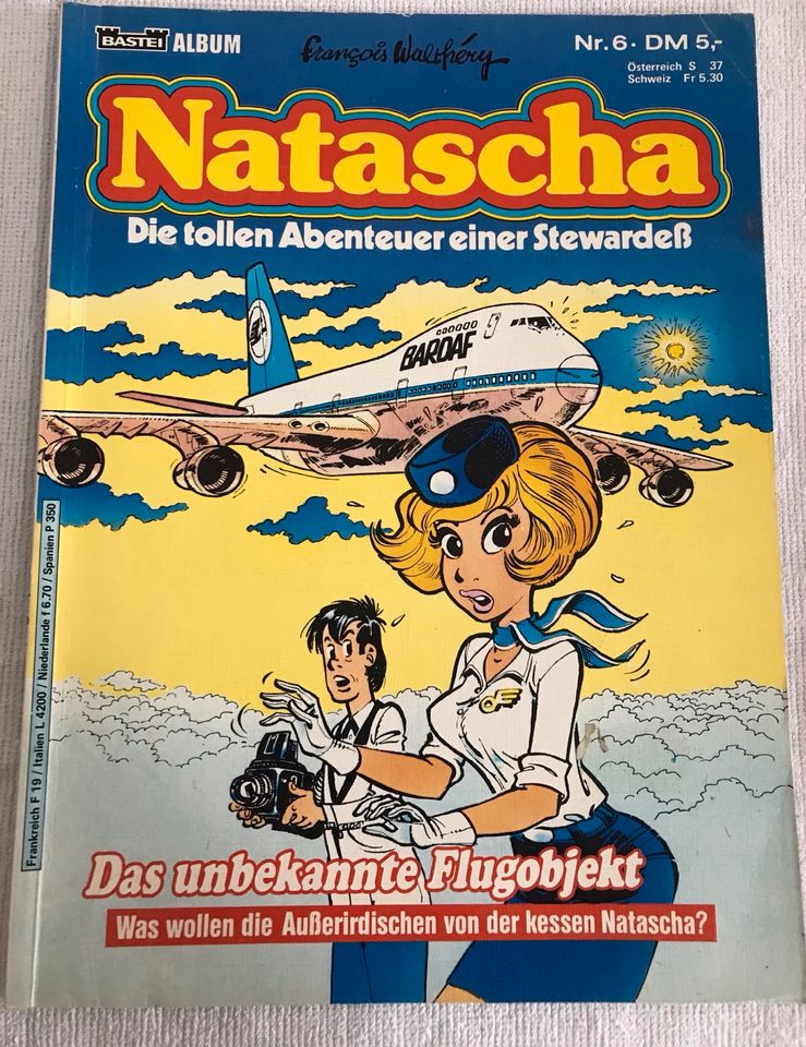 Natascha Nr.6 /Die tollen Abenteuer einer Stewardeß /Bastei Album in Handewitt