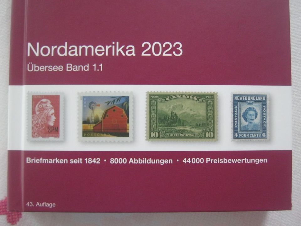 Michel Briefmarkenkatalog Nordamerika 2023, Top Zustand in Künzell