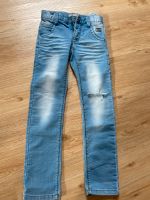 Name it Jeans Slim fit used look Gr. 128 Baden-Württemberg - Illerrieden Vorschau